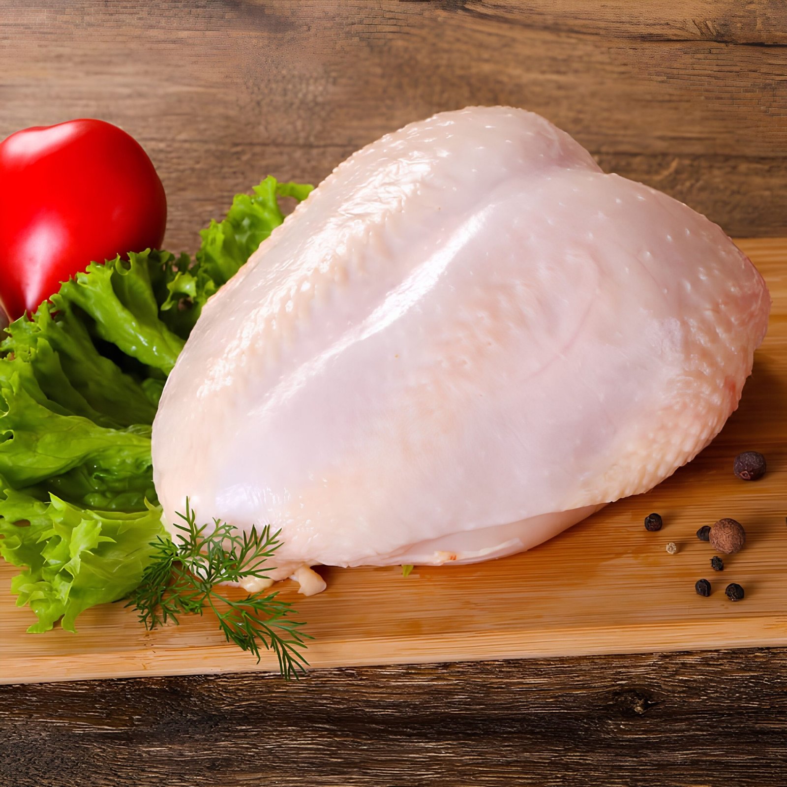 35 Pechuga completa de pollo